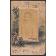 FO-15 CUBA PERSONAL PHOTO S.XIX. FOTOGRAFO: RUIZ DE CASTRO. 1895. PINTADA. 16,7cm x10,5cm