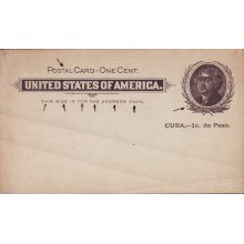 1899-EP-3. EDIF. 39. OCUPACION AMERICANA. 1c.