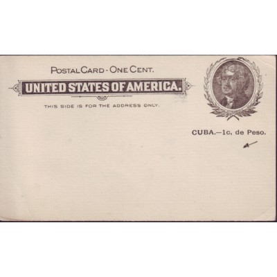 1899-EP-7. EDIF. 39. OCUPACION AMERICANA. 2c. VARIEDAD DE CORTE
