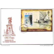 2008-FDC-11 CUBA 2008 FDC MATANZAS FOUNDATION ANIV. ANIVERSARIO DE LA FUNDACION DE MATANZAS.
