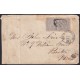 1871-H-32 CUBA SPAIN 1871 25c COVER POSTAGE DUE NY STEMSHIP TO BOSTON, USA