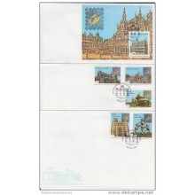2001-FDC-10 CUBA 2001 FDC  EXPOSICION FILATELICA MUNDIAL BELGICA. BELGIUM. BELGIE. BELGIQUE. BRUSELAS. BRUXELES.