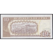 2015-BK-85 CUBA 2015 10$ MAXIMO GOMEX SERIE DZ REEMPLAZO REPLACEMENT.