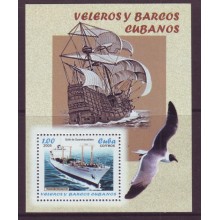 2005-27 CUBA MNH VELEROS Y BARCOS