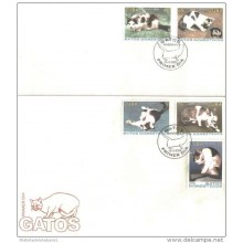 2005-FDC-29 CUBA 2005 FDC. GATOS, ANIMALES. CATS, ANIMALS.