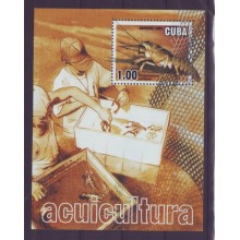 2001-1 CUBA MNH ACUICULTURA HB