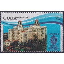 2020.9 CUBA MNH 2020 90 ANIV HOTEL NACIONAL.