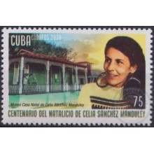 2020.3 CUBA MNH 2020 CENTENARIO DE CELIA SANCHEZ MANDULEY