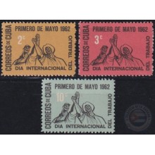1962.221 CUBA MNH 1962 LABOR DAY PRIMERO DE MAYO.