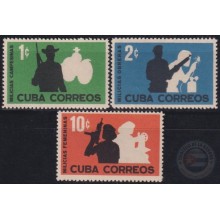 1962.219 CUBA MNH 1962 MILICIAS MILITIAS.