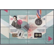 2021.33 CUBA MNH 2021 SPECIAL SHEET CENT OF WORD CHESS CHAMPIONSHIP JOSE RAUL CAPABLANCA.
