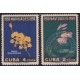 1958-461 CUBA REPUBLICA 1958 MNH CHRISTMAS NAVIDAD FLORES ORQUIDEAS ORCHILD FLOWER.