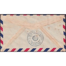 1958-CE-16 CUBA REPUBLICA 1958 SPECIAL CANCEL SEMANA INTERNACIONAL CARTA.