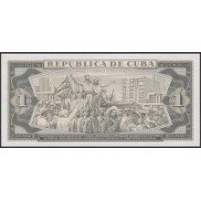1988-BK-62 CUBA 1988 1$ JOSE MARTI XBA 01 UNC REPLACEMENT REEMPLAZO.