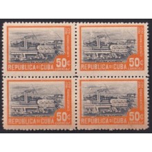 1952-523 CUBA REPUBLICA 1951 1c MNH 50 ANIV OF REPUBLIC ORIGINAL GUM.