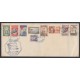1951-FDC-16 CUBA REPUBLICA. 1951. Ed.445-52. CENTENARIO DE LA BANDERA. FLAG CENTENARIAL. COMPLETE SET. HAVANA CANCEL.