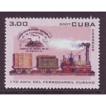 2007-19 CUBA 2007 FERROCARRIL. 170 ANIV