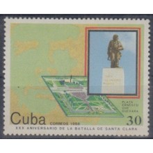 1988.14- * CUBA 1988. MNH. 30 ANIV. BATALLA DE SANTA CLARA. ERNESTO CHE GUEVARA.