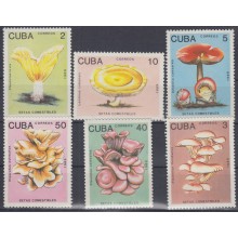 1989.9- * CUBA 1989. MNH. HONGOS. MUSHROOMS. FUNGUS. CHAMPIÑONES. COMPLETE SET. 