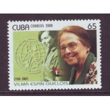 2008-27 CUBA 2008 MNH VILAM ESPIN FMC