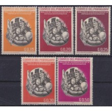 F-EX59321 PARAGUAY MNH 1963 CAPSULE OF ASTRONAUTIC COSMOS SPACE.