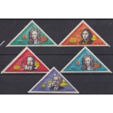F-EX59317 PARAGUAY MH 1965 COPERNIC SCIENCE SPACE NEWTON EINSTEIN.
