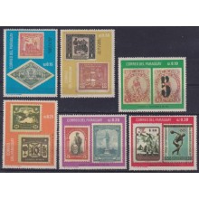 F-EX59310 PARAGUAY MNH 1967 AIRMAIL STAMPS CONMEMORATIVE.