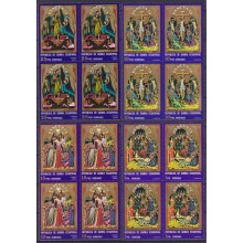 F-EX59138 GUINEA EQUATORIAL MNH 1974 EASTER PASCUA ART PAINTING BLOCK 4.