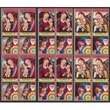F-EX58410 GUINEA EQUATORIAL MNH 1972 CHRISTMAS NAVIDAD ART PAINTING BLOCK 4.