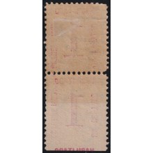 1902-172 CUBA REPUBLICA 1902 1c MNH CON PIE DE IMPRENTA HABILITADO.