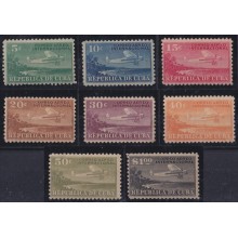 1930-108 CUBA REPUBLICA 1930 MLH AVION AIRPLANE AIRMAIL CORREO AEREO INTERNACIONAL.