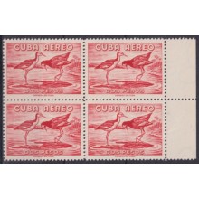 1962.285 CUBA 1962 MNH 2$ BIRD AVES PAJAROS BLOCK 4.