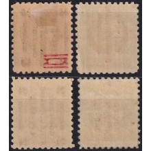 1933-116 CUBA REPUBLICA 1933 MH OVERPRINT GOBIERNO REVOLUCIONARIO 4-9-1933.