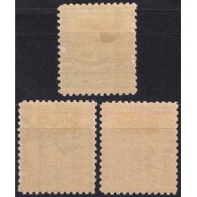 1939-467 CUBA REPUBLICA 1939 MH PROPAGANDA DEL TABACO TOBACCO FIRST SET.