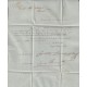PREFI-814 CUBA SPAIN 1851 STAMPLESS MARITIME MAIL Nº4 BLUE. TRINIDAD TO CADIZ.
