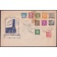 1954-FDC-102 CUBA REPUBLICA REG FDC 1954 RETIRO DE COMUNICACIONES. GALLARDETE.