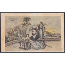 POS-1877 CUBA POSTCARD PRESIDENT MARIO GARCIA MENOCAL.