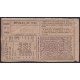 LOT-447 CUBA LOTTERY 1909. SORTEO Nº2. 20/ SEPT/ 1909. RARE.