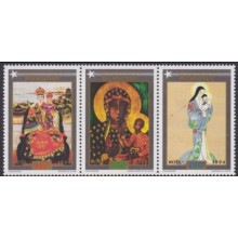 F-EX60193 BURUNDI MNH 1994 CHRISTMAS NAVIDAD ART PAINTING POLAND MADONNA.