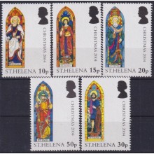 F-EX60194 ST HELENA MNH 2004 CHRISTMAS NAVIDAD ART PAINTING STAINED GLASS WINDOWS.