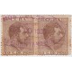 1884-61 CUBA ESPAÑA 5c WITH TELEGRAPH POSTAL MARK "GUANAJAY". UNCATALOGUED.