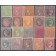 FAC-122 SPAIN ESPAÑA FACSIMILE SEGUI FORGERY LOT OF 20 DIFFERENT.