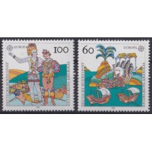 F-EX64291 GERMANY MNH 1992 DISCOVERY OF AMERICA DRAWING.