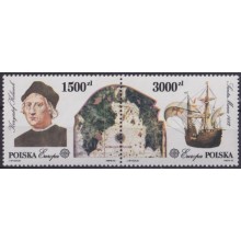 F-EX64302 POLAND POLONIA MNH 1992 DISCOVERY COLON COLUMBUS SHIP BARCOS.