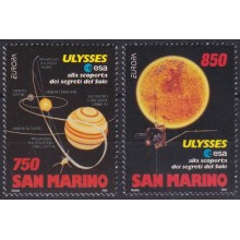 F-EX63060 SAN MARINO MNH 1994 EUROPA SPACE COSMOS PLANET ULYSSES.