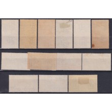 F-EX63247 ITALY AFRICA ORIENTAL ORIGINAL GUM COLONIAL STAMPS LOT.