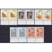 F-EX62936 KOSOVO MNH 2001 SECOND SET PAIR. PEACE IN KOSOVO ART PAINTING.