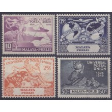 F-EX61983 MALAYSIA MALAYA PERLIS MH 1949 UPU.