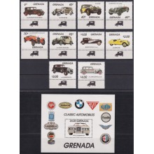 F-EX62881 GRENADA MNH 1983 CLASSIC OLD CAR AUTOMOVIL.