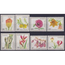 F-EX63513 RWANDA MNH 1982 FLOWER FLORES ORCHID ORQUIDEAS.